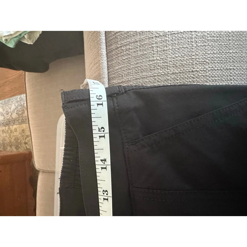 Women's Kirkland Black Ankle & Cropped Travel Pants Size 8 - Picture 6 of 7